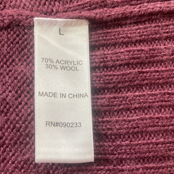 Purple knit cardigan - Picture 3 of 3